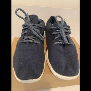 Allbirds Mens Tree Runners TR Navy Blue Running Shoes Sneakers Men’s Size 12.
